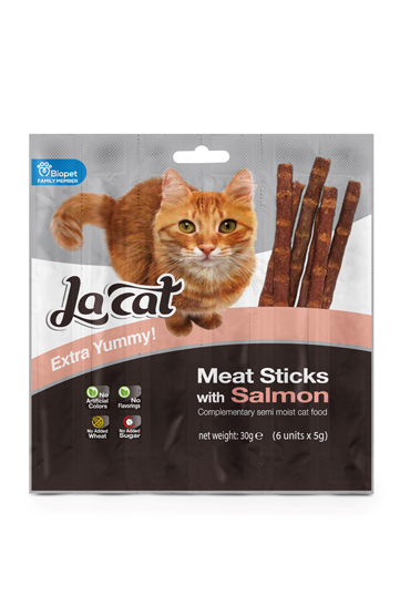 Lacat Meat Sticks with Salmon