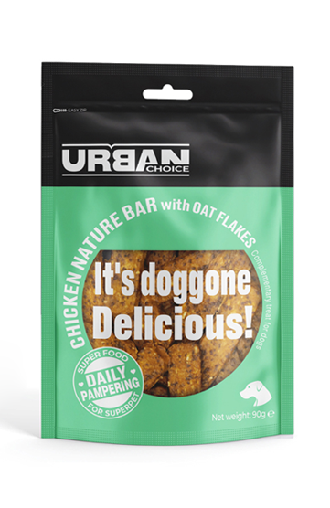Urban Choice Chicken Nature Bar with Oat Flakes