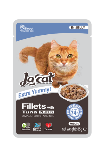 Lacat Fillets with Tuna in Jelly